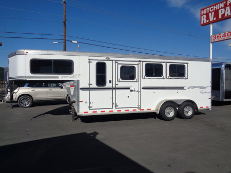 Used 2016 Sundowner Trailers * Rancher Sport 4H SL * 4-Horse Slant Load Horse Trailer
