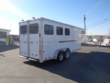 Used 2016 Sundowner Trailers * Rancher Sport 4H SL * 4-Horse Slant Load Horse Trailer