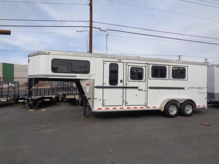 Used 2016 Sundowner Trailers * Rancher Sport 4H SL * 4-Horse Slant Load Horse Trailer