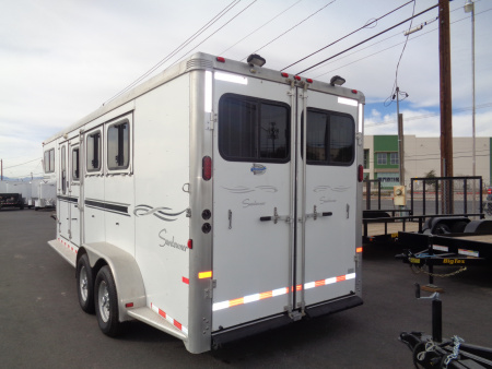 Used 2016 Sundowner Trailers * Rancher Sport 4H SL * 4-Horse Slant Load Horse Trailer