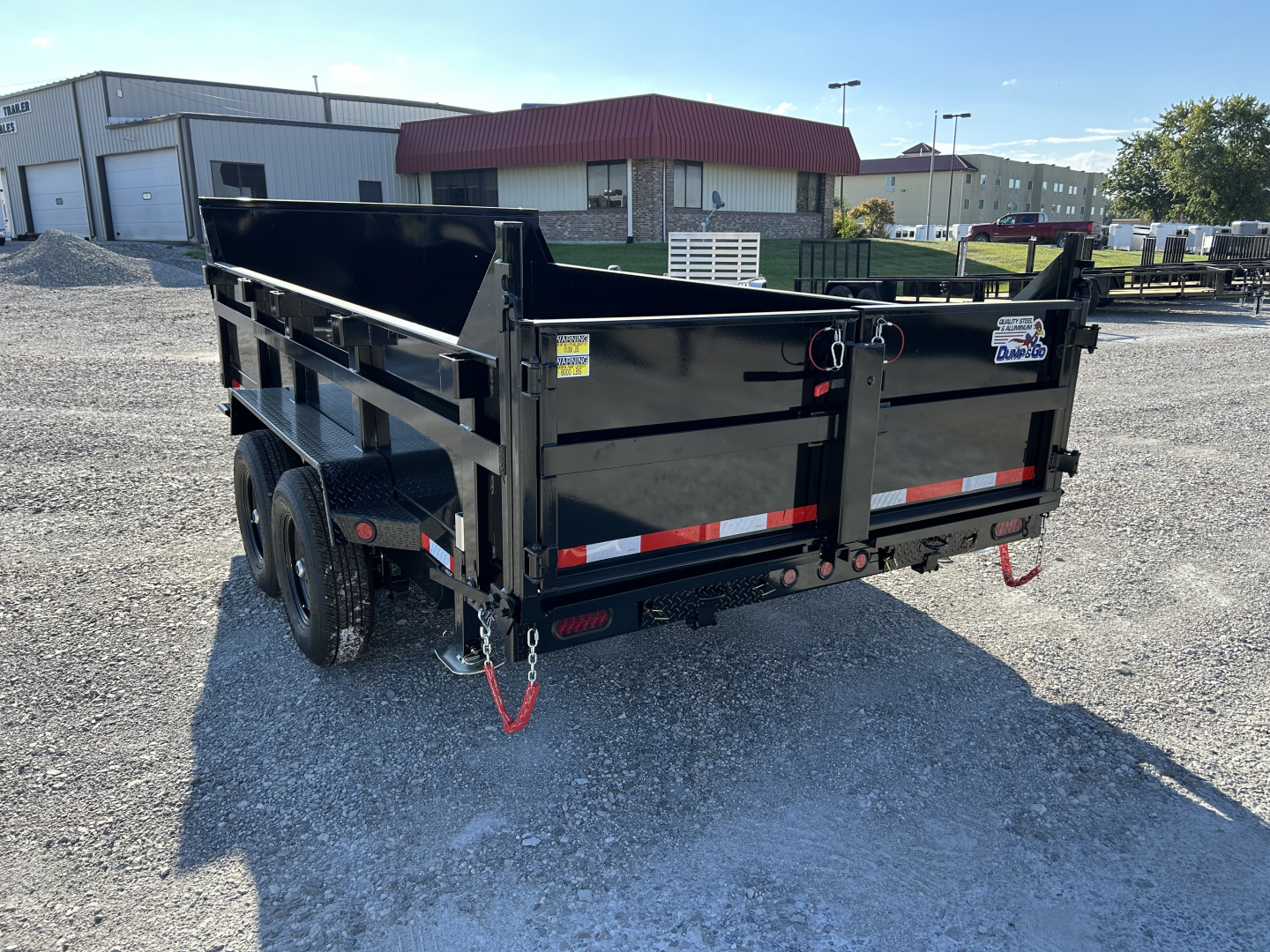 New 2026 Quality Steel and Aluminum HD 83"x14' Dump Trailer