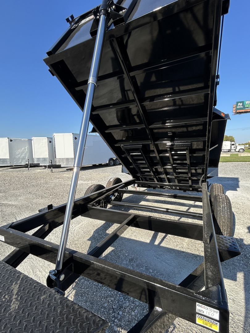 New 2026 Quality Steel and Aluminum HD 83"x14' Dump Trailer