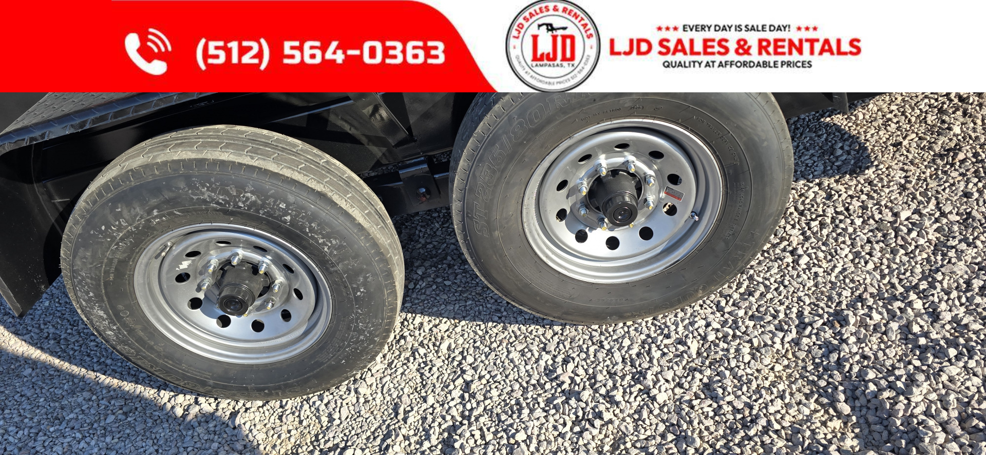 New 2025 US Built - Dump Trailer 16 x 3 - 14K GVWR
