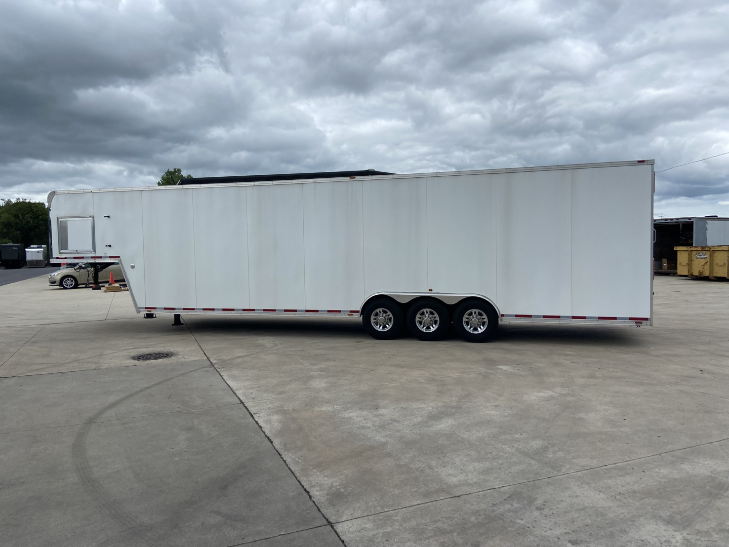 Used 2016 Vintage Racing Trailer Extra Height 40'