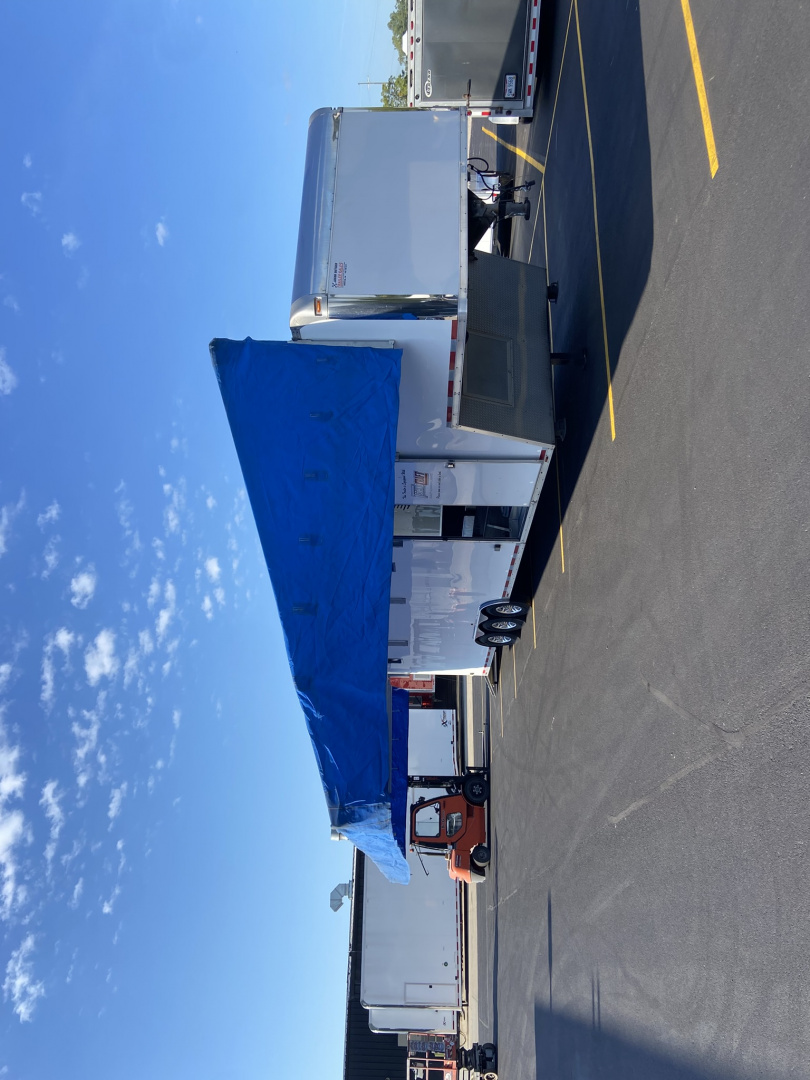 Used 2016 Vintage Racing Trailer Extra Height 40'