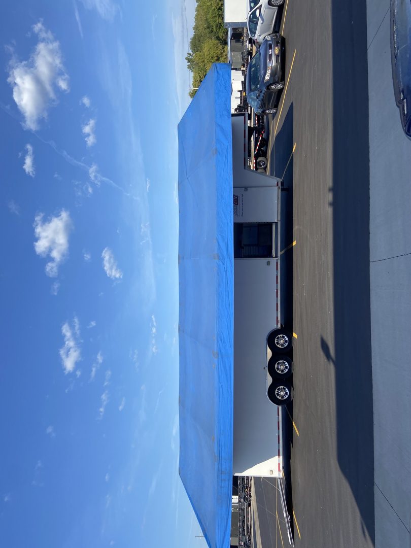 Used 2016 Vintage Racing Trailer Extra Height 40'