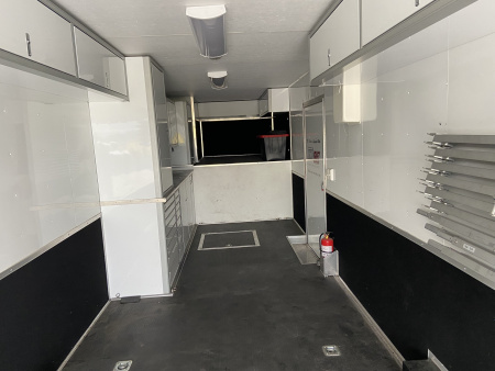 Used 2016 Vintage Racing Trailer Extra Height 40'