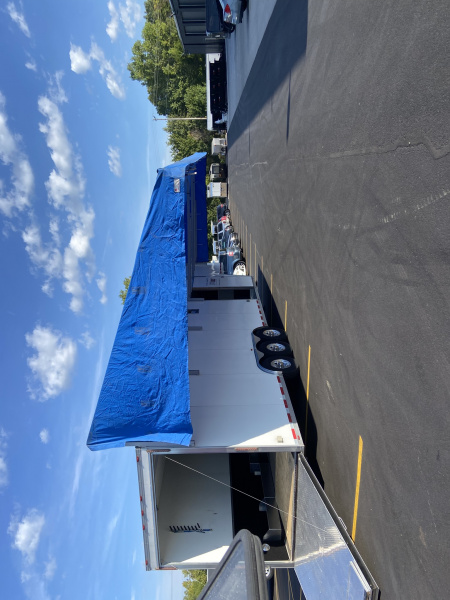 Used 2016 Vintage Racing Trailer Extra Height 40'