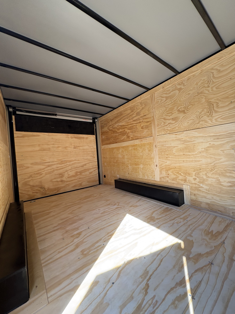 New 2026 Anvil 8.5x16TA 7'6" Slant V Nose Rear Wing Spoiler .080 PolyCor Cargo / Enclosed Trailer