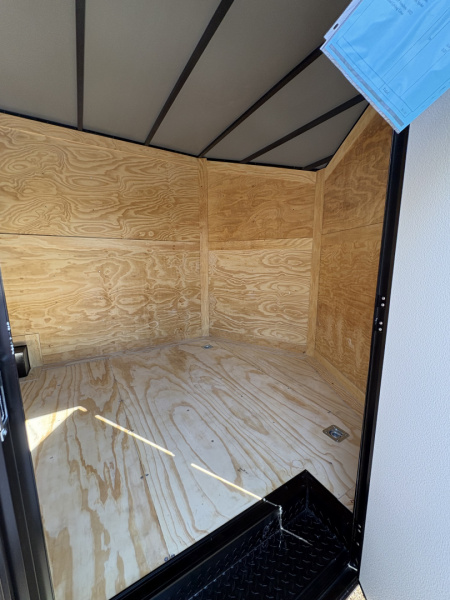 New 2026 Anvil 8.5x16TA 7'6" Slant V Nose Rear Wing Spoiler .080 PolyCor Cargo / Enclosed Trailer