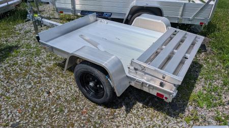 New 2026 Aluma 4x6 LW Utility Trailer w/ Bi-Fold Gate