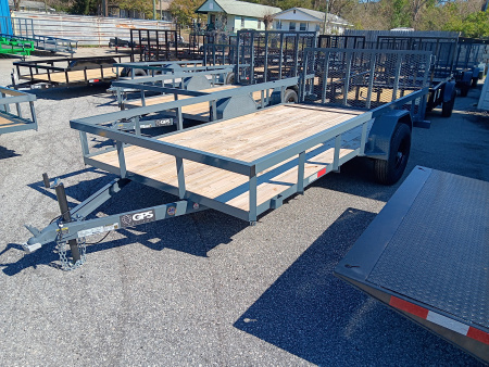 New 2026 GPS Trailers GT 7X14SA5K DT Utility Trailer