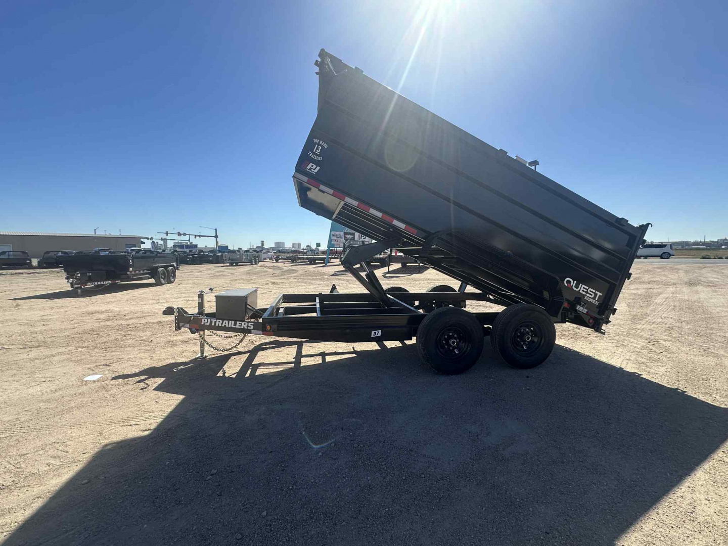 New 2026 PJ 14' Channel Dump with High Sides (D7)