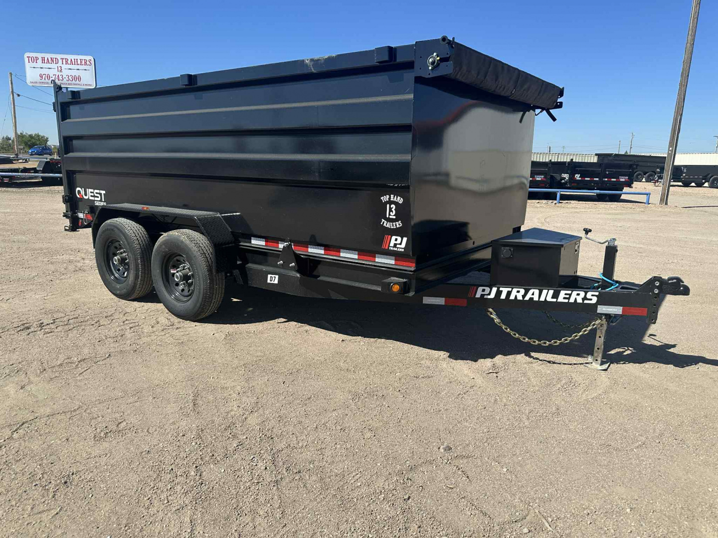 New 2026 PJ 14' Channel Dump with High Sides (D7)