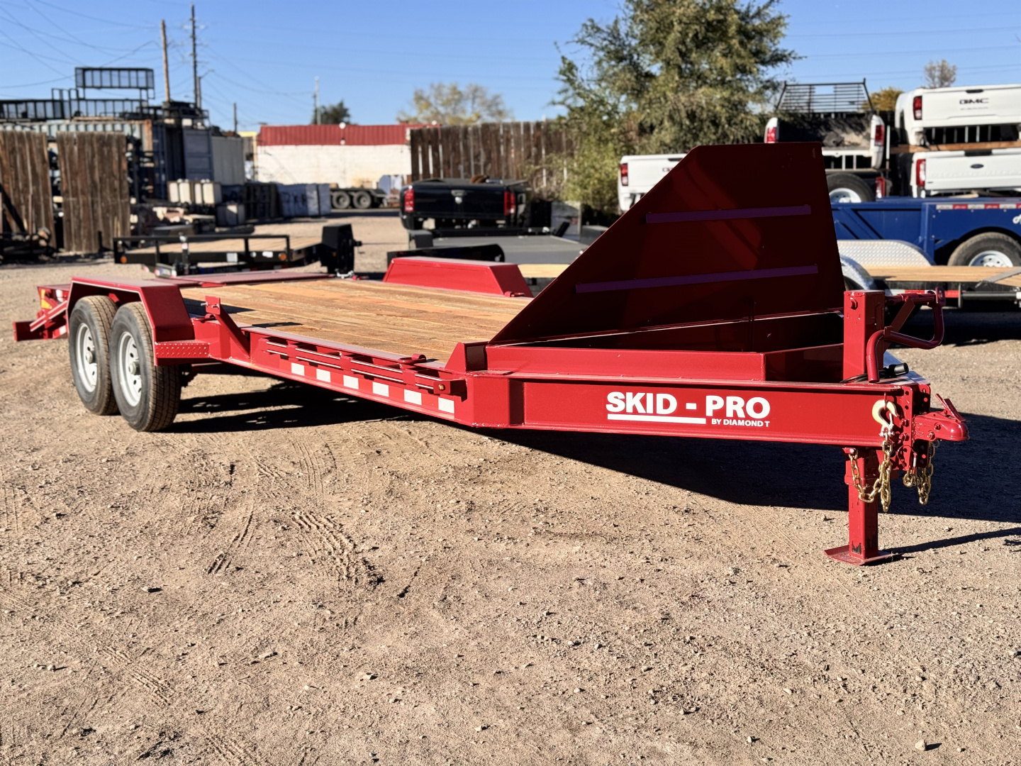 New 2026 Diamond T 7-HD22 SKID-PRO Equipment Hauler MAXX Ramps 15K GVWR