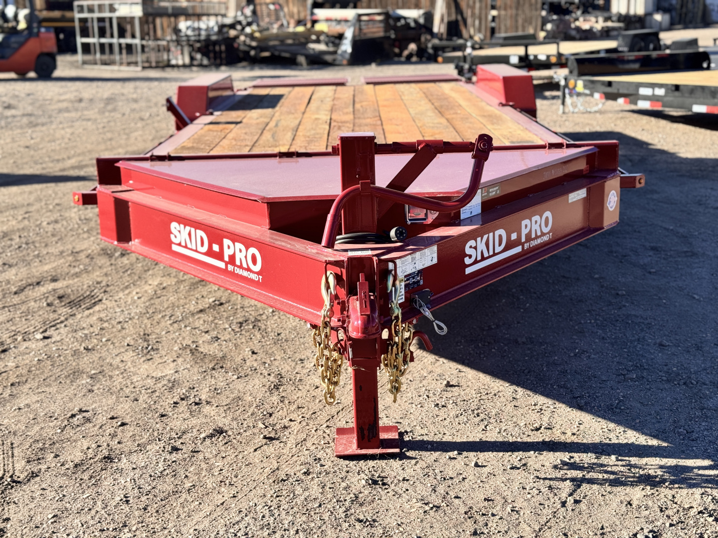 New 2026 Diamond T 7-HD22 SKID-PRO Equipment Hauler MAXX Ramps 15K GVWR