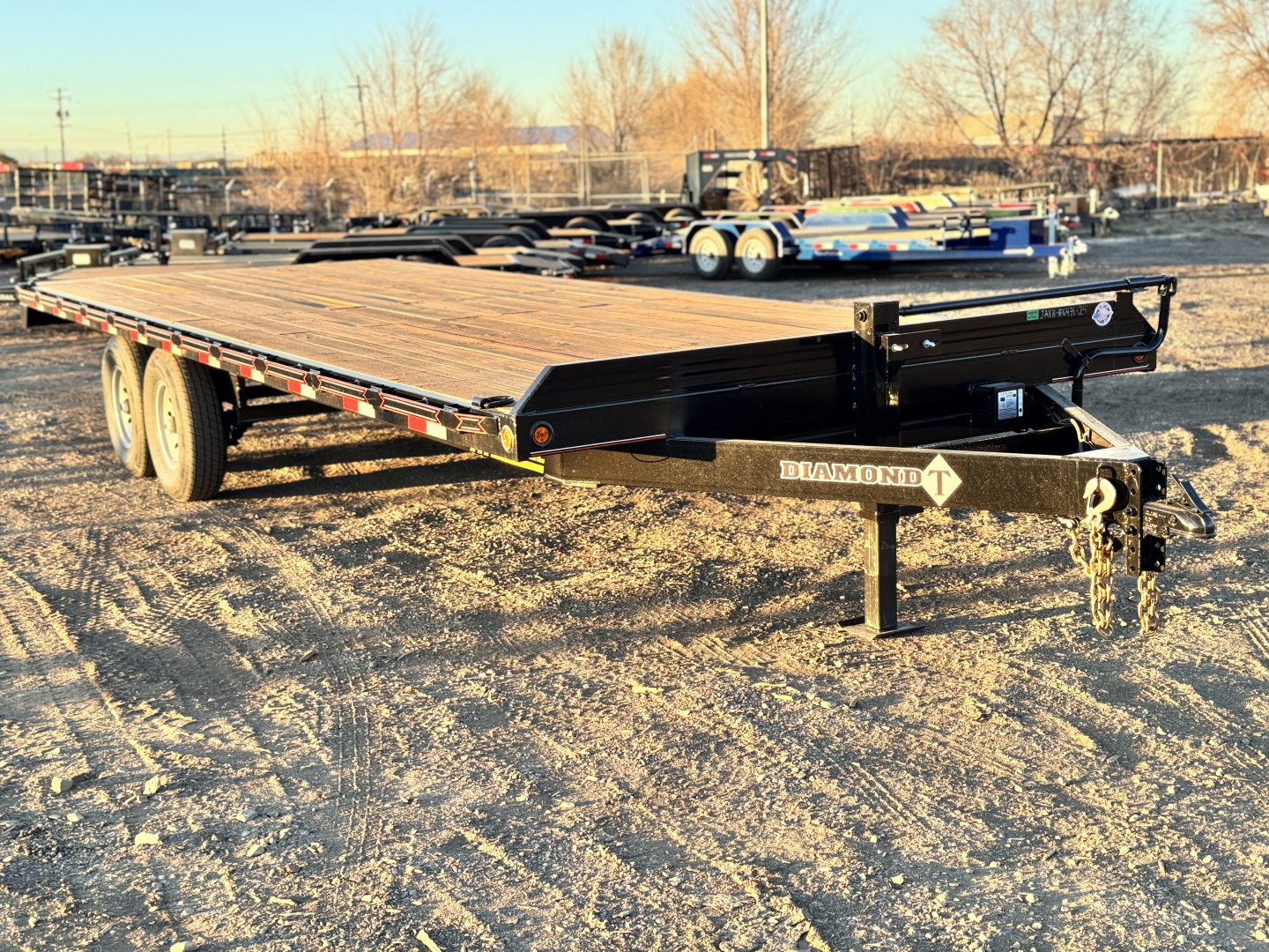 New 2026 Diamond T 8.5-24 Deckover Equipment Hauler 15K GVWR