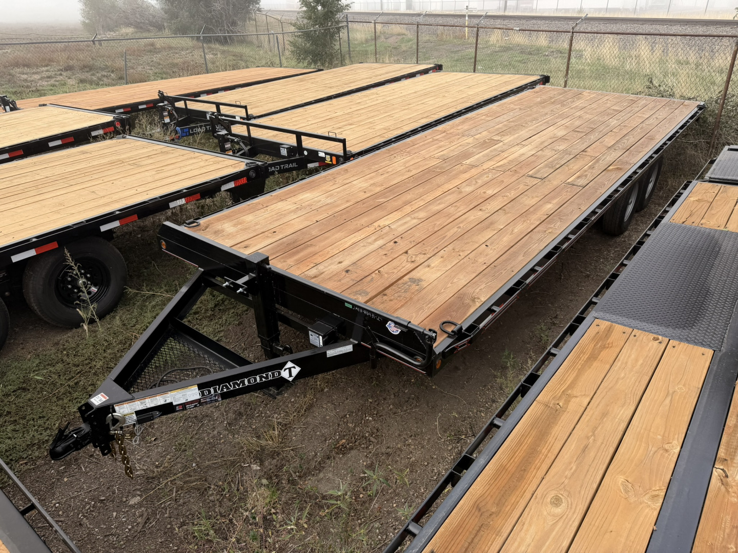 New 2026 Diamond T 8.5-24 Deckover Equipment Hauler