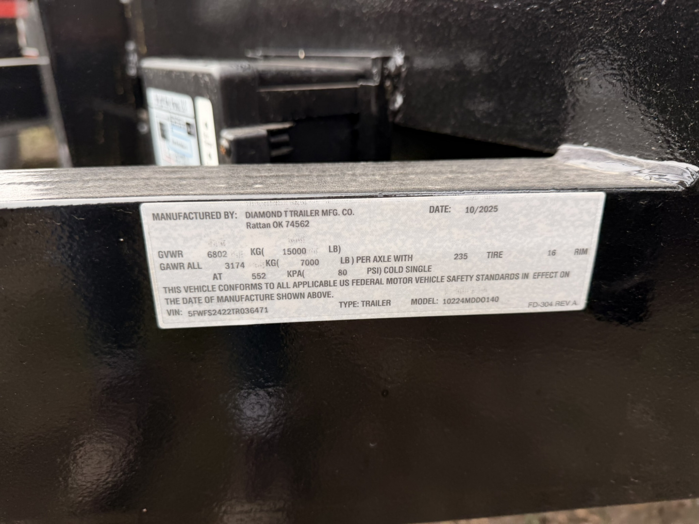 New 2026 Diamond T 8.5-24 Deckover Equipment Hauler