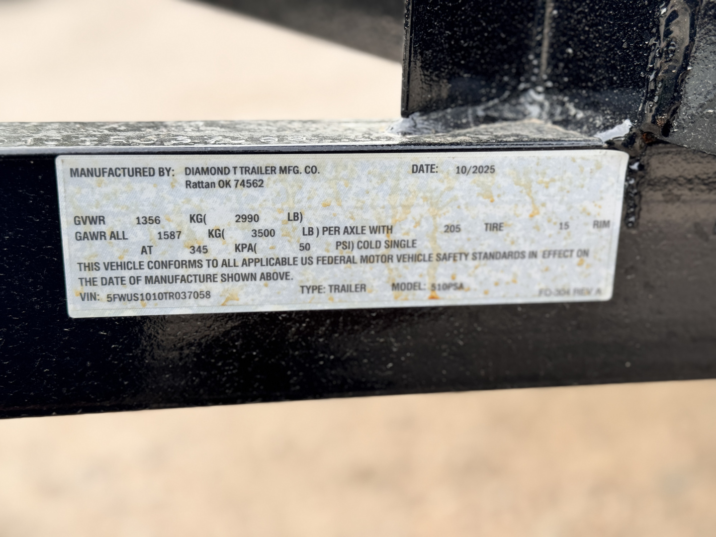 New 2026 Diamond T 5-10 Prowler Ramp Gate Utilty 3K GVWR