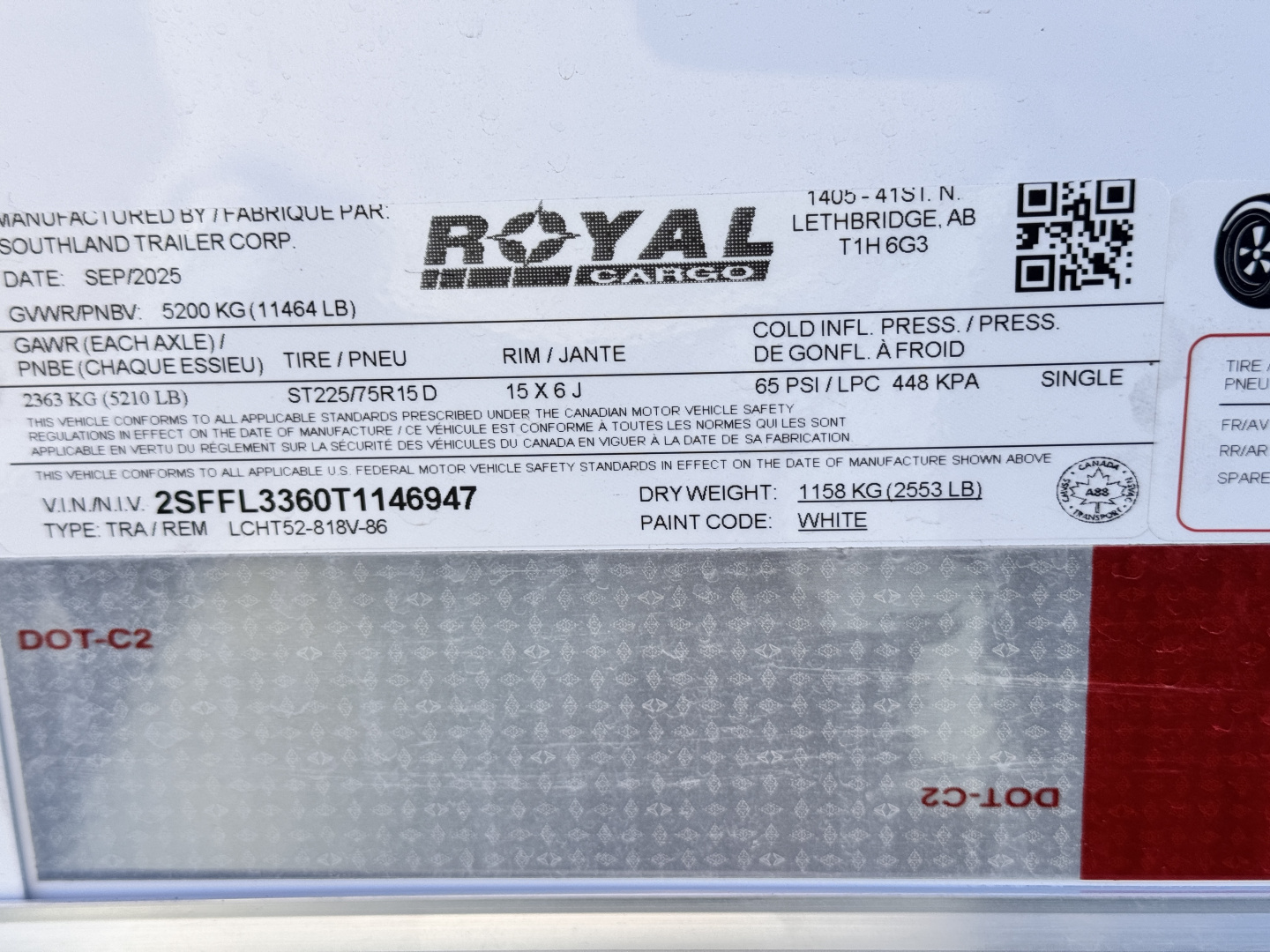 New 2026 Royal Cargo Trailers 8-16-1.5V Enclosed 10K