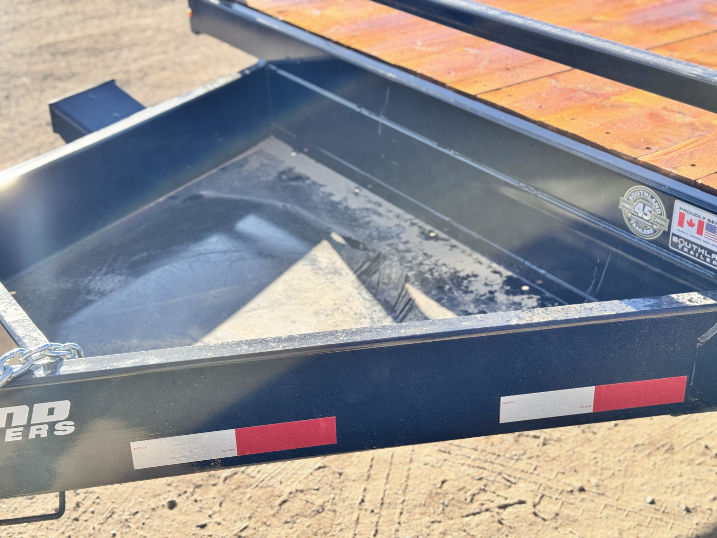 New 2026 Southland Trailers 8.5-25 Deckover Equipment Hauler W/ Max Ramps 14K GVWR