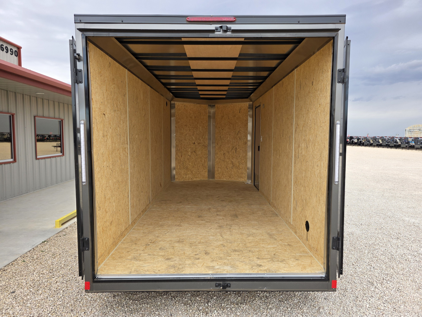 New 2026 Compass 7'x16' Enclosed Cargo Trailer - Indigo DLX