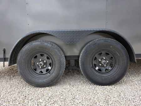 New 2026 Compass 7'x16' Enclosed Cargo Trailer - Indigo DLX