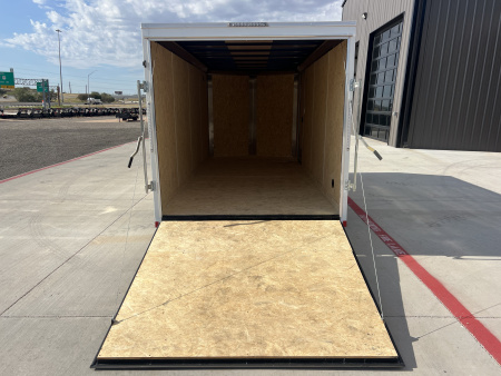 New 2026 Compass 7'x16' Enclosed Cargo Trailer - Indigo DLX