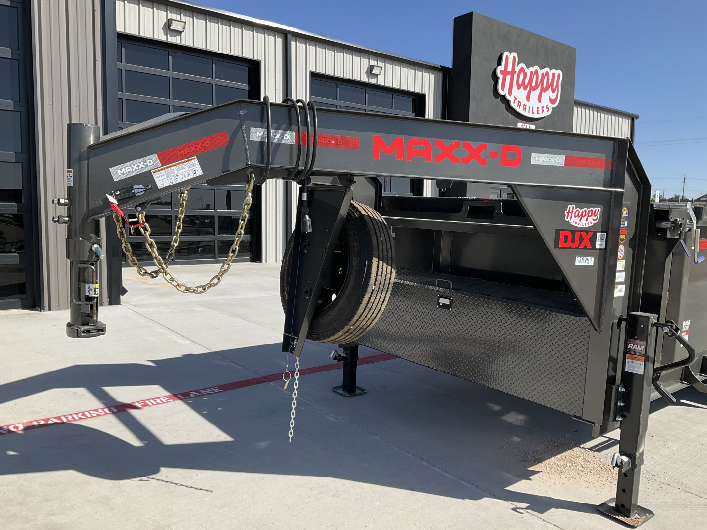 New 2026 MAXX-D 83”x16’ 18K Gooseneck Dump w/ 36” Sides – DJX