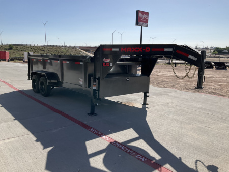 New 2026 MAXX-D 83”x16’ 18K Gooseneck Dump w/ 36” Sides – DJX
