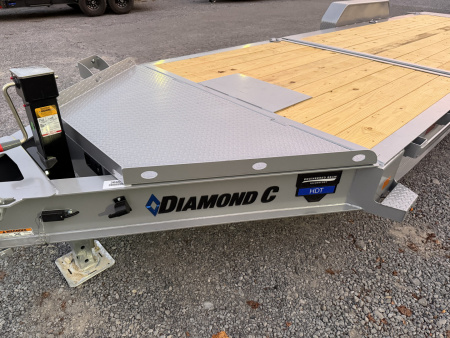 New 2026 Diamond C HDT208 Tilt Trailer 22’ 15K 2 SPEED TORSION AXLES