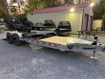 New 2026 Diamond C HDT208 Tilt Trailer 22’ 15K 2 SPEED TORSION AXLES