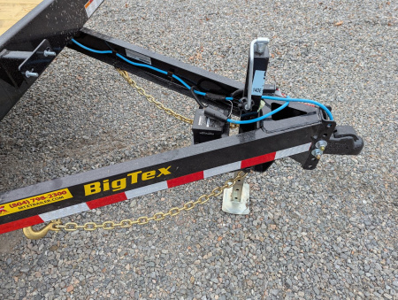 New 2026 Big Tex Trailers 20' 14OE 14K Flat Bed Trailer w/ Slide In Ramps Deckover Trailer