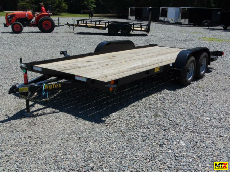 New 2026 Big Tex 18' 60EC Car Trailer w/ Slide in Ramps