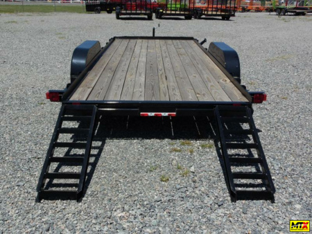 New 2026 Big Tex 18' 60EC Car Trailer w/ Slide in Ramps