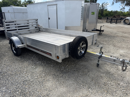 Used 2021 FLOE Trailers 12.5-79 VERSA MAX ALUMINUM Utility Trailer WITH MAG WHEELS, REAR GATE RAMP, SPARE TIRE/WHEEL