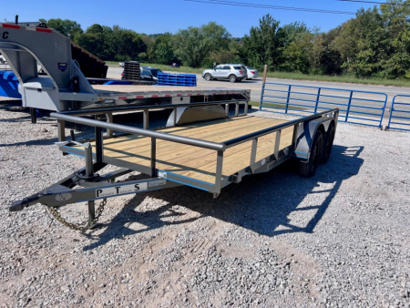 New 2026 Bellwether MFG 16' Light Pipe Utility Trailer