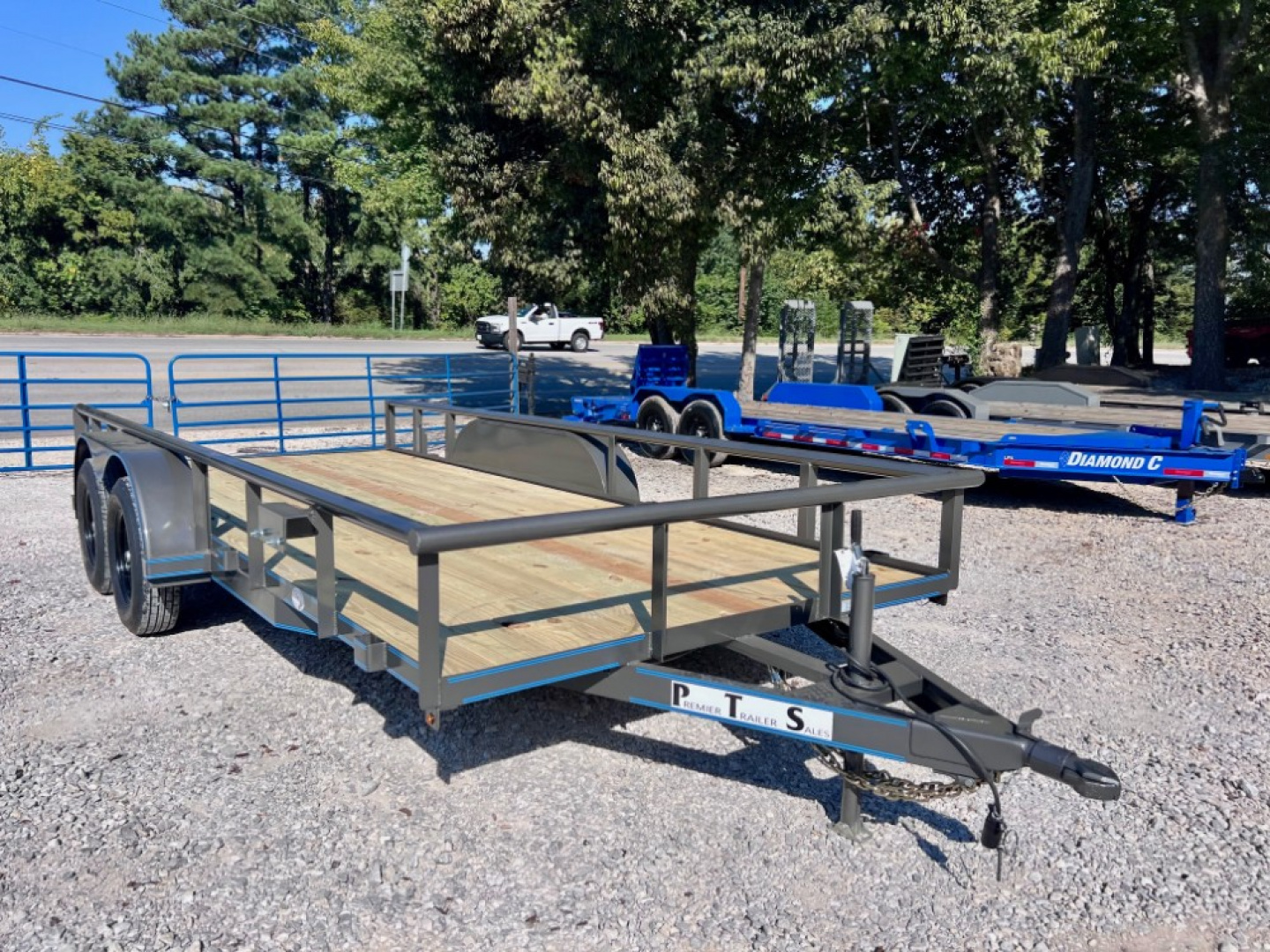 New 2026 Bellwether MFG 16' Light Pipe Utility Trailer
