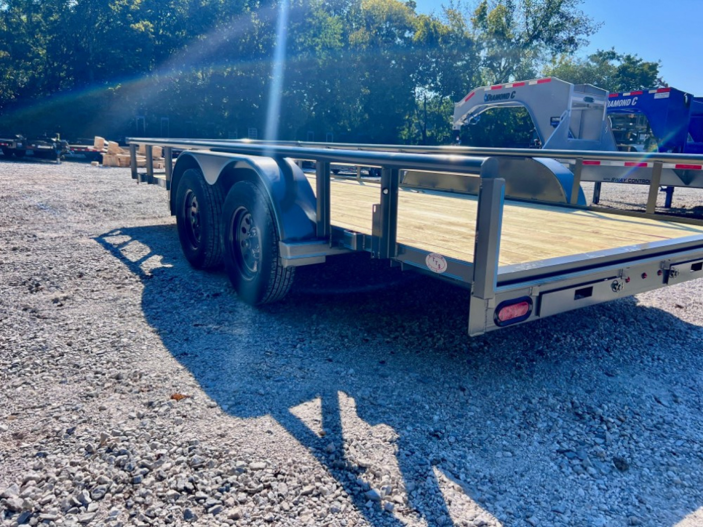 New 2026 Bellwether MFG 16' Light Pipe Utility Trailer