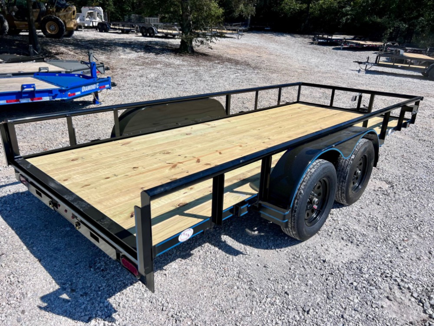 New 2026 Bellwether MFG 16' Light Pipe Utility Trailer