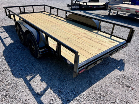 New 2026 Bellwether MFG 16' Light Pipe Utility Trailer