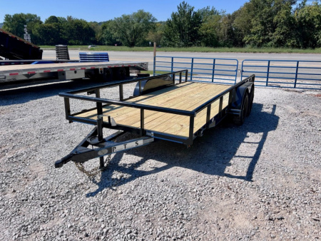 New 2026 Bellwether MFG 16' Light Pipe Utility Trailer