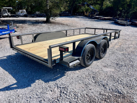 New 2026 Bellwether MFG 14' Light Pipe Utility Trailer