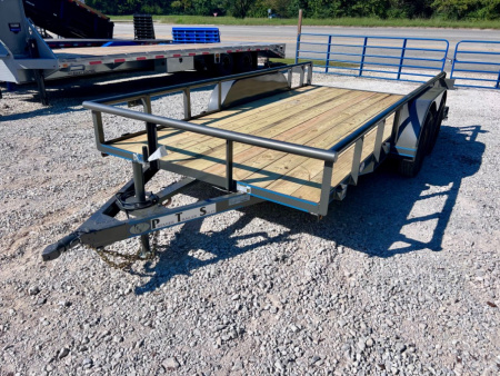 New 2026 Bellwether MFG 14' Light Pipe Utility Trailer