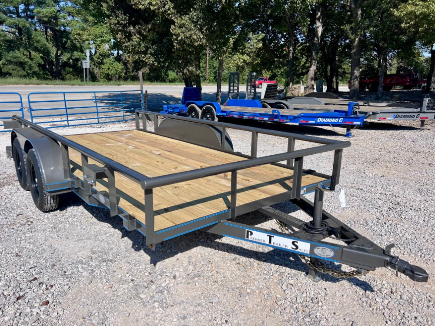 New 2026 Bellwether MFG 14' Light Pipe Utility Trailer