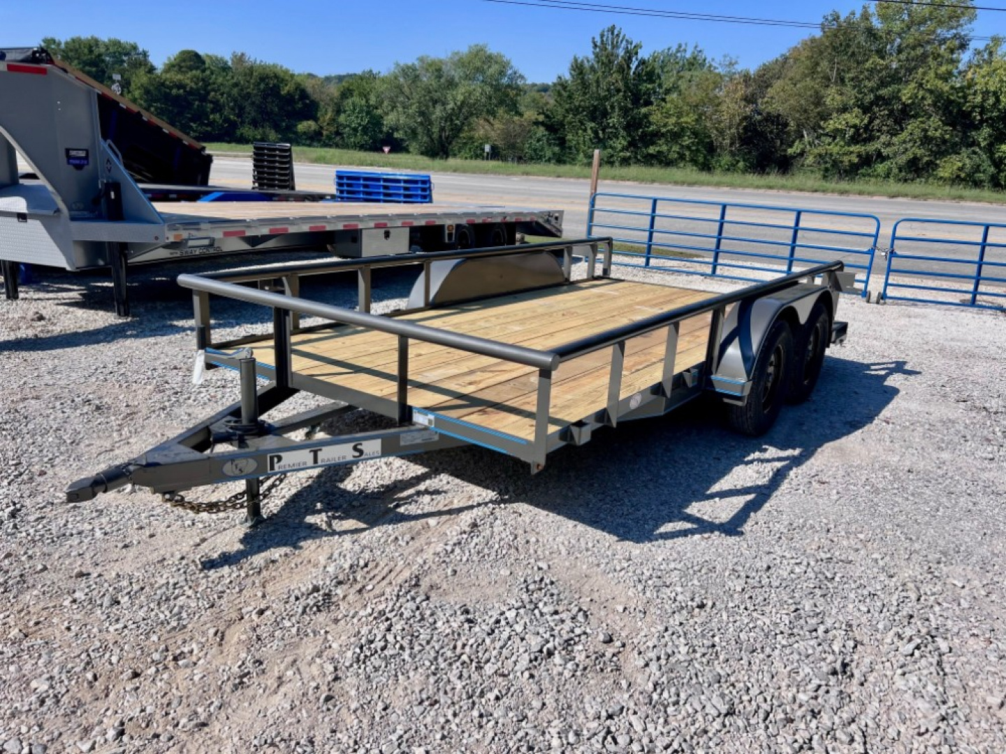 New 2026 Bellwether MFG 14' Light Pipe Utility Trailer