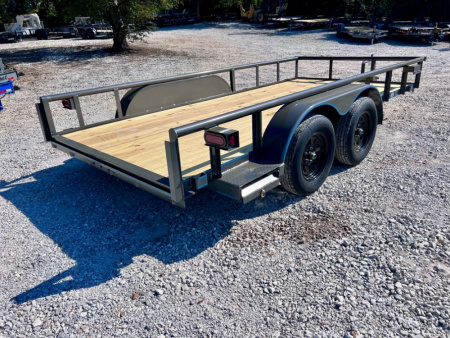 New 2026 Bellwether MFG 14' Light Pipe Utility Trailer