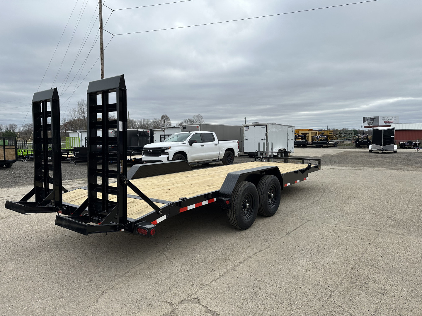 New 2025 Load Trail 83x22 Tandem Axle w/HD Ramps 14k Equipment Trailer