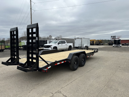 New 2025 Load Trail 83x22 Tandem Axle w/HD Ramps 14k Equipment Trailer